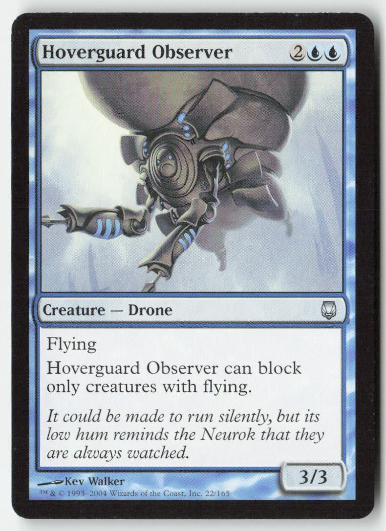 Hoverguard Observer DST 22 Uncommon Moderately Played, Front