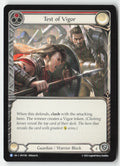 Test of Vigor #HVY182 - Heavy Hitters - Flesh and Blood - Rare - Near Mint