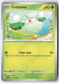 Cottonee 014/162 Regular Temporal Forces Moderately Played