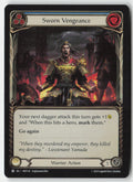 Sworn Vengeance (Blue) #HNT142 - The Hunted - Flesh and Blood - Common - Near Mint