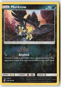 Murkrow 128/236 Reverse Holo Unified Minds Moderately Played