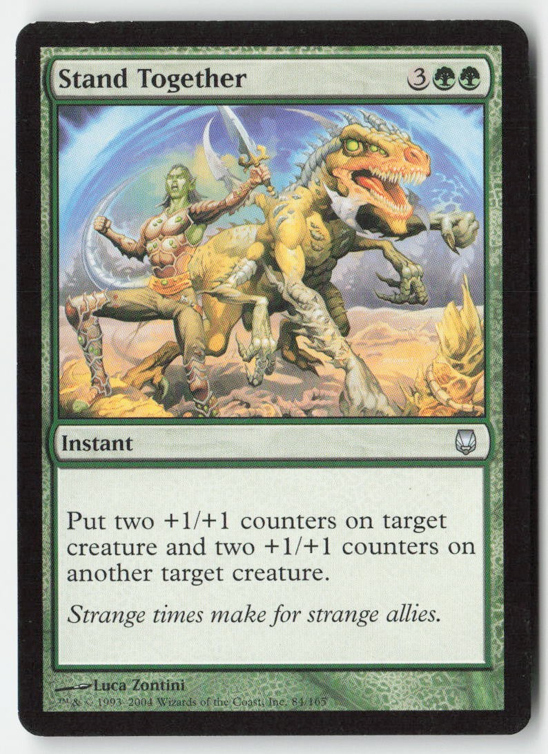 Stand Together DST 84 Uncommon Moderately Played