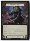 Mark the Prey (Blue) #HNT040 - The Hunted - Flesh and Blood - Common - Near Mint