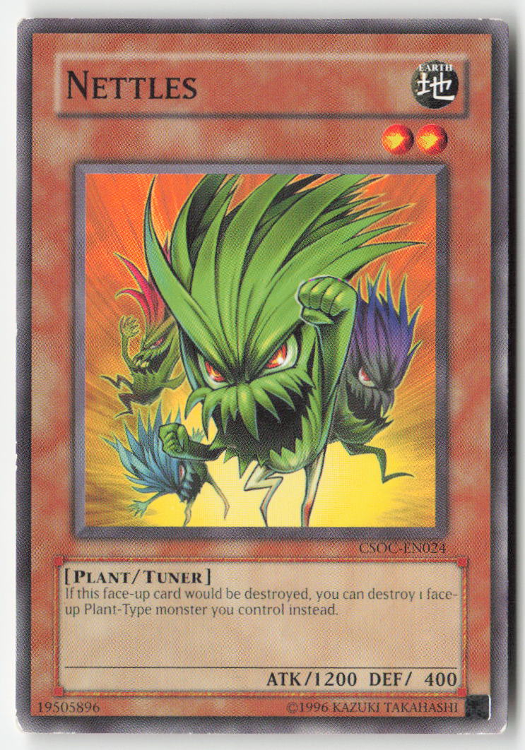 Nettles CSOC-EN024 Unlimited Common Moderately Played, Front