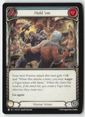 Hold 'em (Blue) #HVY132 - Heavy Hitters - Flesh and Blood - Common - Near Mint