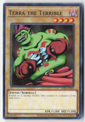 Terra the Terrible (25th Anniversary) LOB-EN080 Unlimited Common Moderately Played