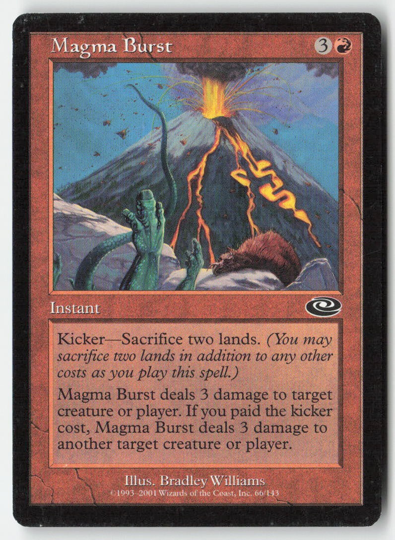 Magma Burst PLS 66 Common Moderately Played