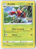 Ariados 007/78 Regular Pokémon GO Moderately Played