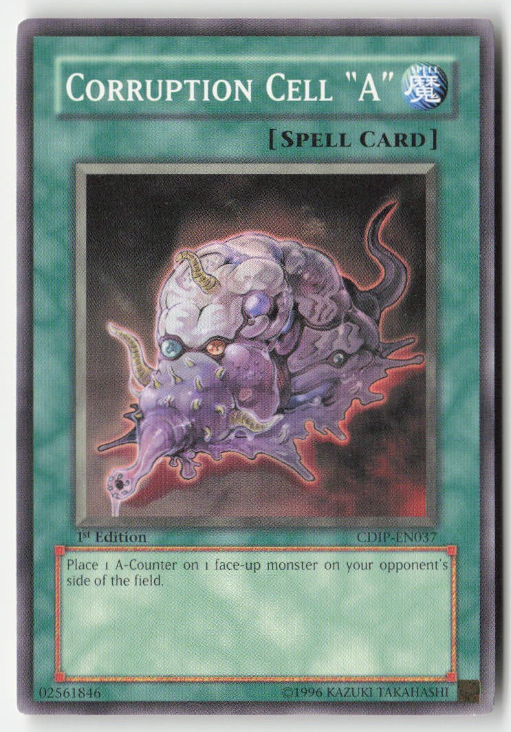 Corruption Cell "A" CDIP-EN037 1st Edition Common Moderately Played