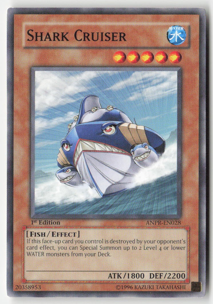 Shark Cruiser ANPR-EN028 1st Edition Common Moderately Played