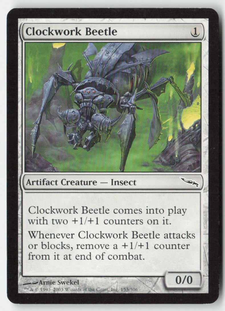 Clockwork Beetle MRD 153 Common Moderately Played