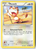 Meowth 114/162 Regular BREAKthrough Moderately Played