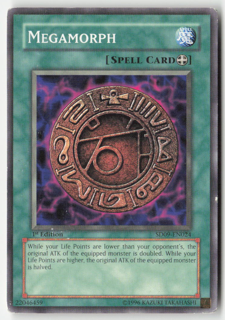 Megamorph SD09-EN024 1st Edition Common Moderately Played