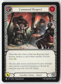 Command Respect (Yellow) #HVY072 - Heavy Hitters - Flesh and Blood - Common - Near Mint