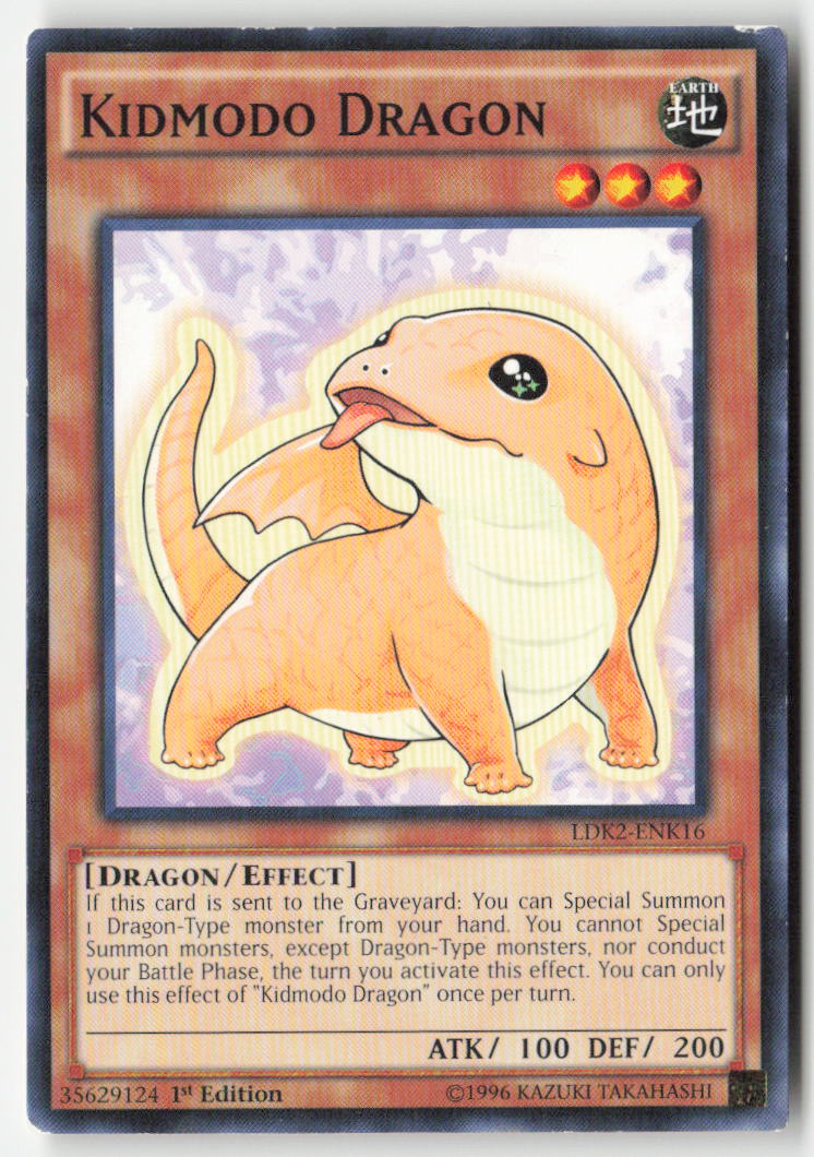 Kidmodo Dragon LDK2-ENK16 1st Edition Common Moderately Played