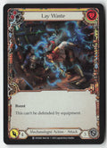 Lay Waste (Yellow) #EVO208 - Bright Lights - Flesh and Blood - Common - Near Mint