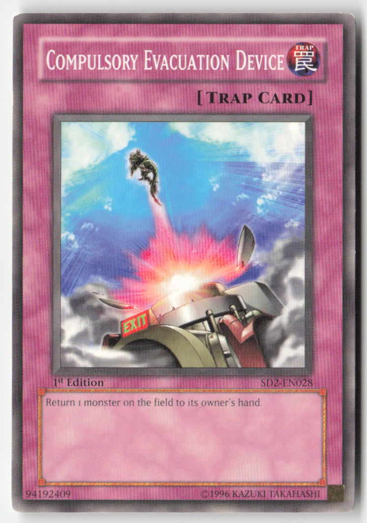 Compulsory Evacuation Device SD2-EN028 1st Edition Common Moderately Played