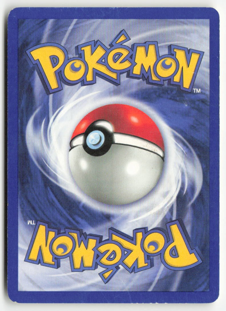 Machop 59/82 Regular Team Rocket Moderately Played, Back