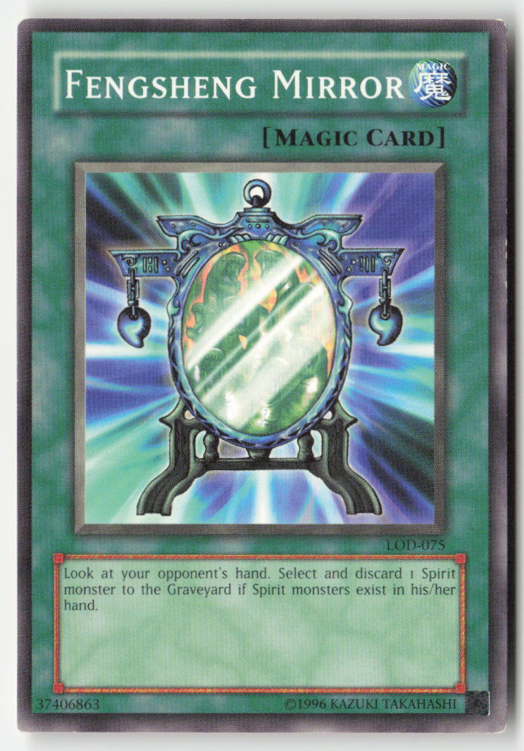 Fengsheng Mirror LOD-075 Unlimited Common Moderately Played, Front