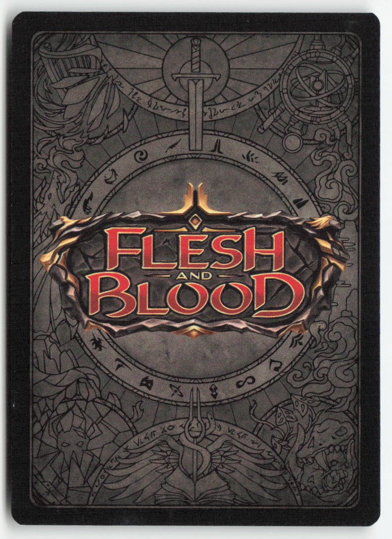Engaged Swiftblade (Blue) #HVY129 - Heavy Hitters - Flesh and Blood - Common - Near Mint, Back