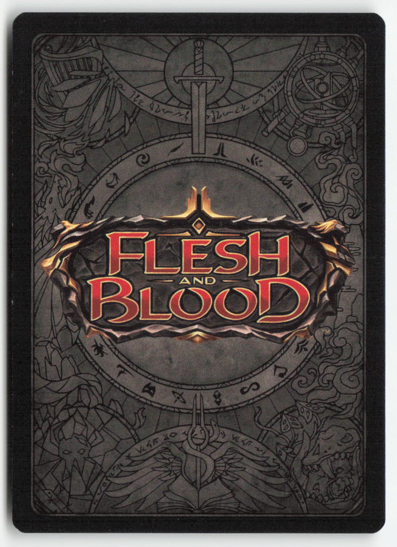 Hold 'em (Yellow) #HVY131 - Heavy Hitters - Flesh and Blood - Common - Near Mint, Back