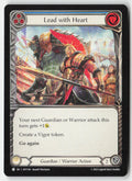 Lead with Heart (Blue) #HVY194 - Heavy Hitters - Flesh and Blood - Common - Near Mint