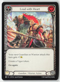 Lead with Heart (Red) #HVY192 - Heavy Hitters - Flesh and Blood - Common - Near Mint