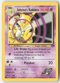 Sabrina's Kadabra 58/132 Regular Gym Challenge Moderately Played