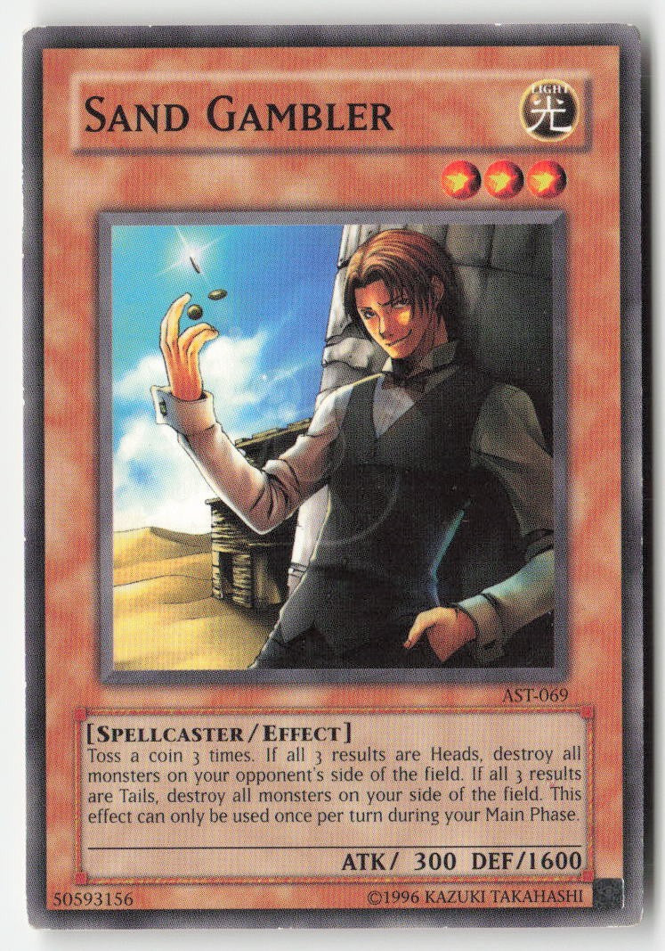 Sand Gambler AST-069 Unlimited Common Moderately Played