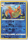 Floatzel 039/172 Reverse Holo Brilliant Stars Moderately Played