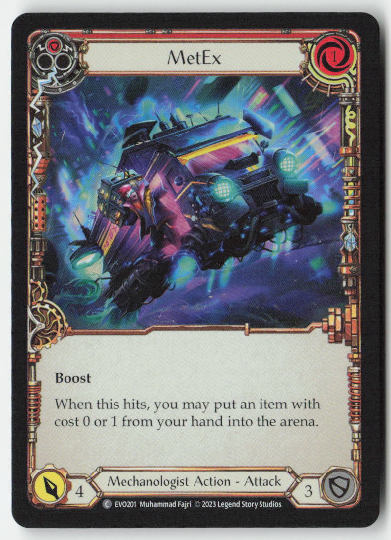 MetEx (Red) #EVO201 - Bright Lights - Flesh and Blood - Common - Near Mint