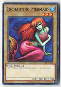 Enchanting Mermaid (25th Anniversary) LOB-EN084 Unlimited Common Moderately Played