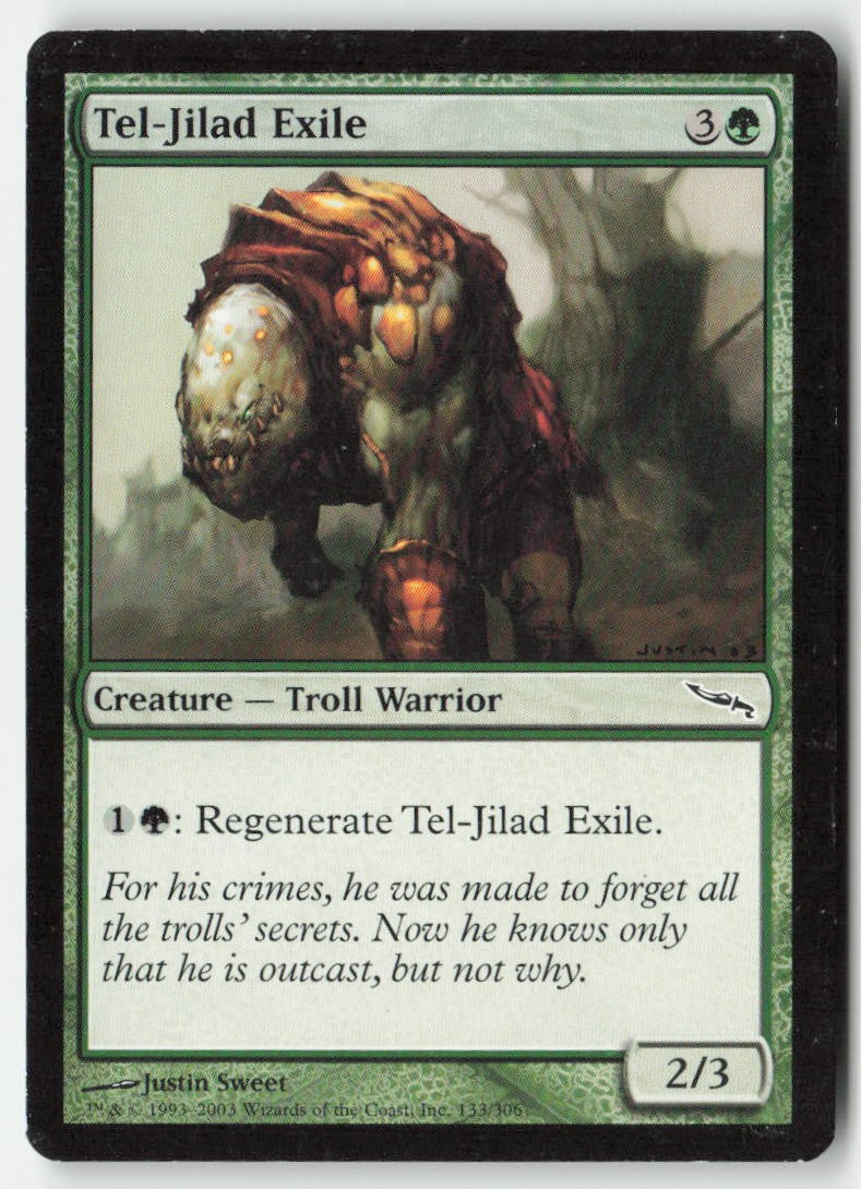Tel-Jilad Exile MRD 133 Common Moderately Played