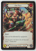 Out Pace (Yellow) #EVO205 - Bright Lights - Flesh and Blood - Common - Near Mint