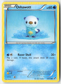 Oshawott 28/114 Regular Black & White Moderately Played
