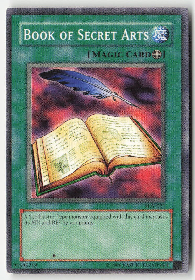 Book of Secret Arts SDY-021 Unlimited Common Moderately Played