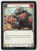 Concuss (Red) #HVY074 - Heavy Hitters - Flesh and Blood - Common - Near Mint