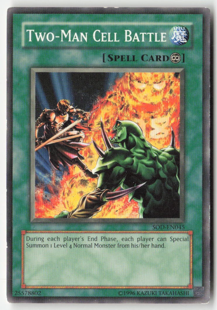 Two-Man Cell Battle SOD-EN045 Unlimited Common Moderately Played