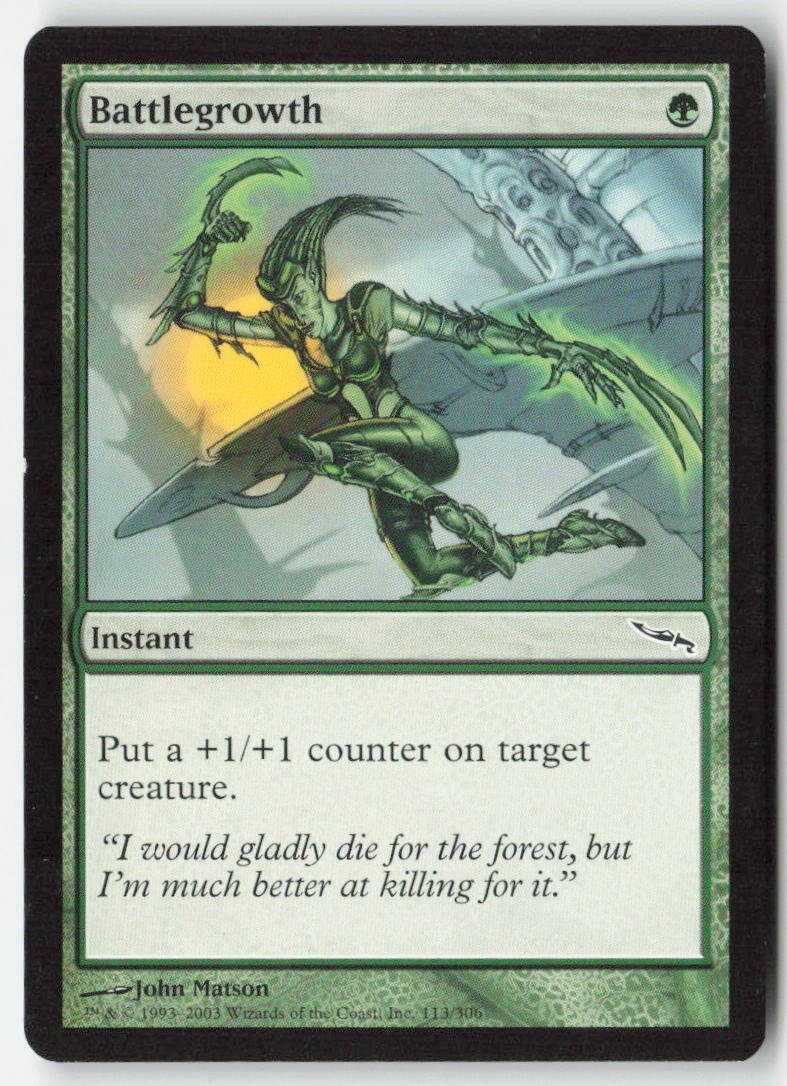 Battlegrowth MRD 113 Common Moderately Played