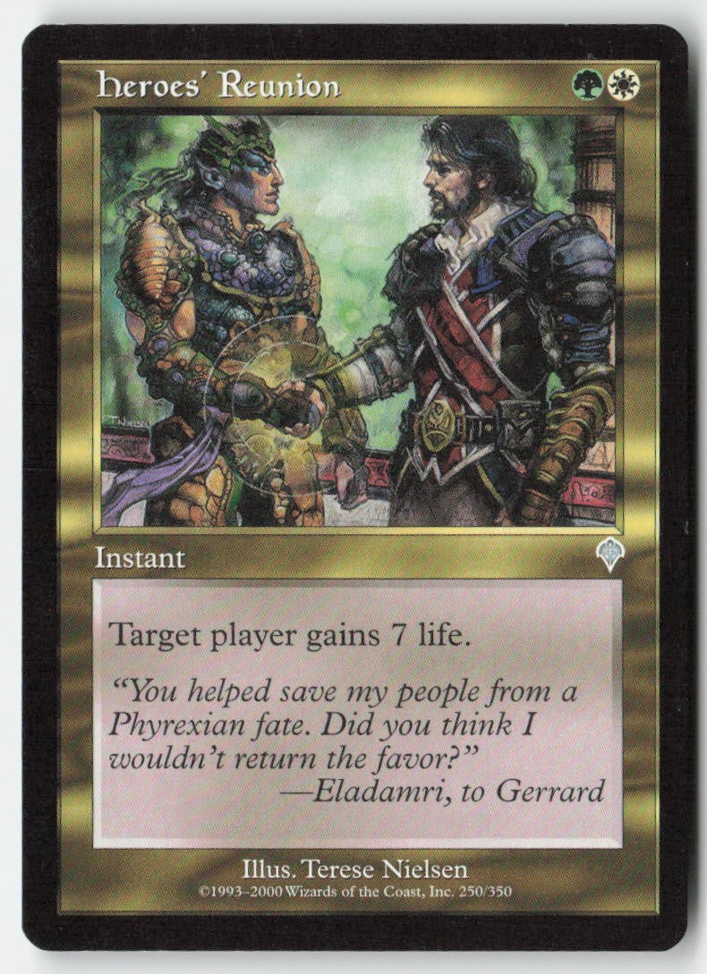 Heroes' Reunion INV 250 Uncommon Moderately Played