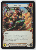 Out Pace (Blue) #EVO206 - Bright Lights - Flesh and Blood - Common - Near Mint