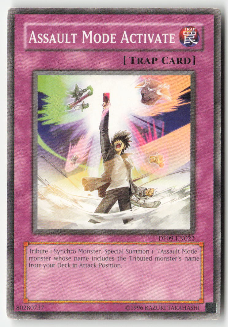 Assault Mode Activate DP09-EN022 Unlimited Common Moderately Played