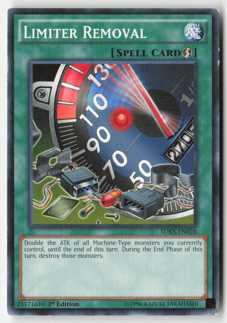 Limiter Removal SDKS-EN028 1st Edition Common Moderately Played