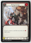 Rising Energy (Red) #HVY183 - Heavy Hitters - Flesh and Blood - Common - Near Mint