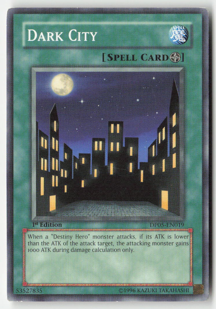 Dark City DP05-EN019 1st Edition Common Moderately Played