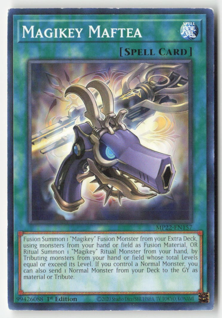 Magikey Maftea MP22-EN157 1st Edition Common Moderately Played