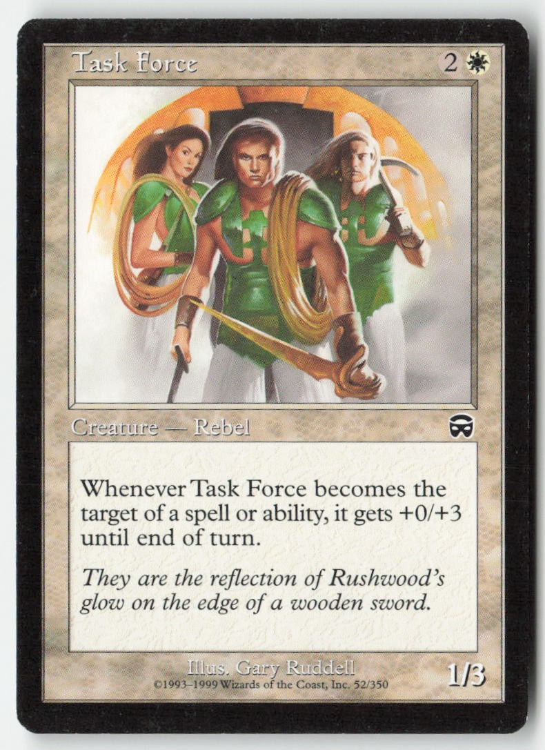 Task Force MMQ 52 Common Moderately Played, Front