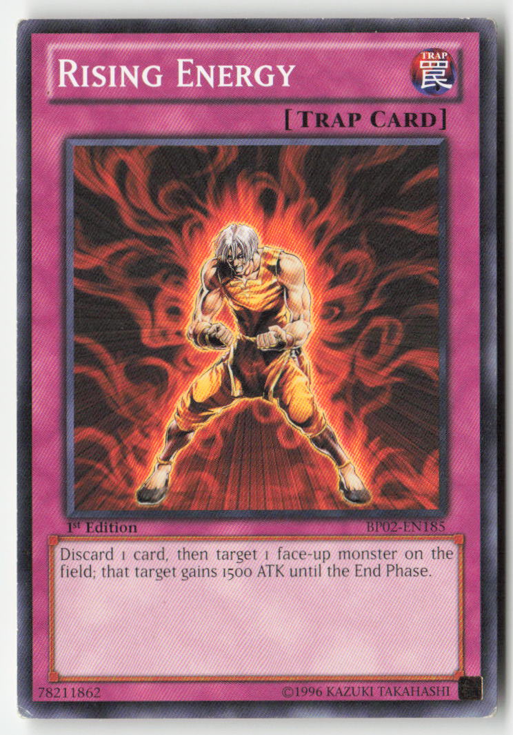 Rising Energy BP02-EN185 1st Edition Common Moderately Played