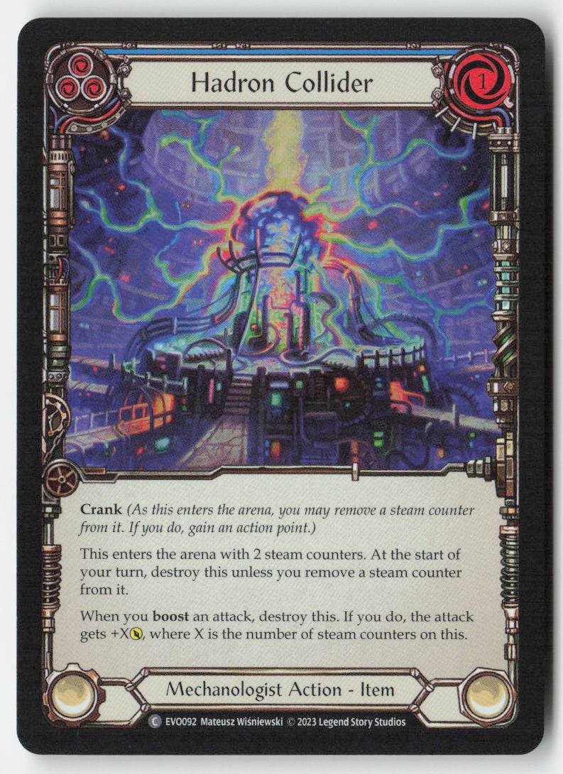 Hadron Collider (Blue) #EVO092 - Bright Lights - Flesh and Blood - Common - Near Mint