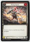 Rising Speed (Red) #HVY166 - Heavy Hitters - Flesh and Blood - Common - Near Mint